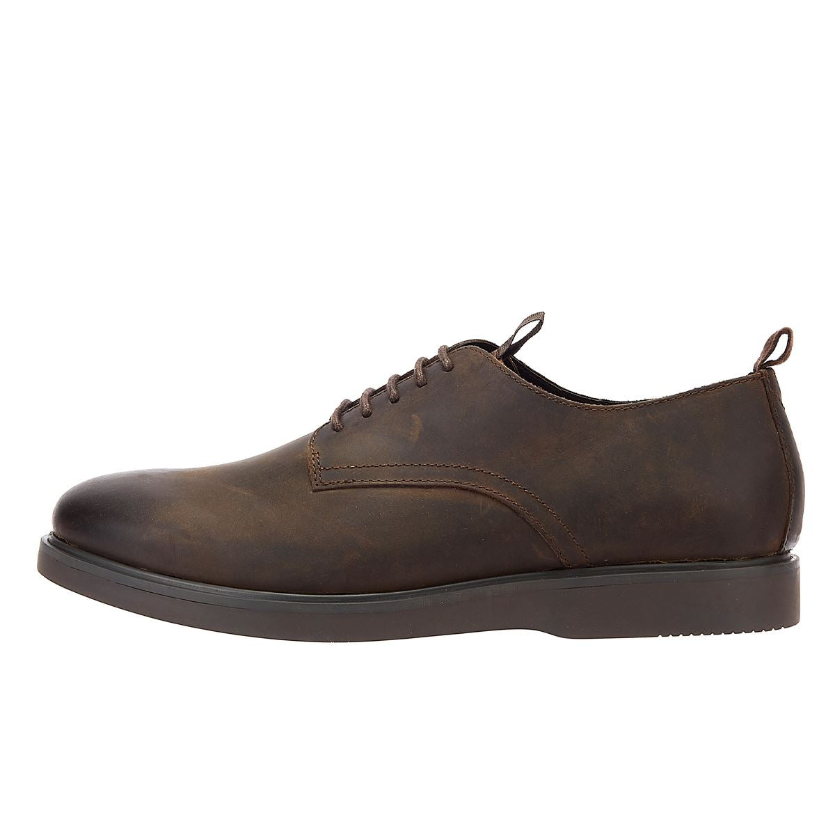 Hudson Chaussures À Lacets Marron En Cuir Fou Pour Hommes De Barnstable