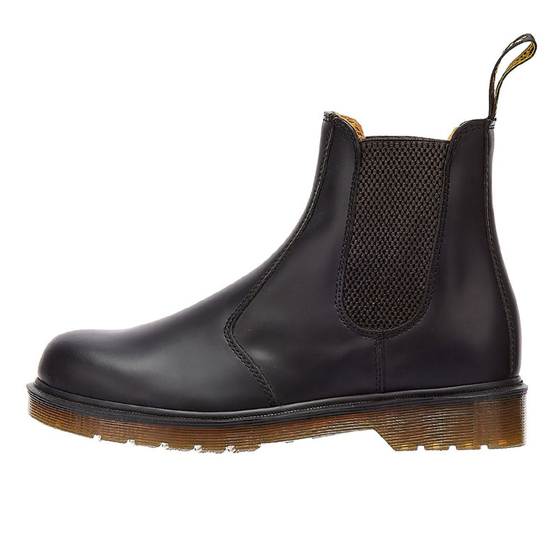 Dr. Martens 2976 Homme Noir Leather Chelsea Bottes