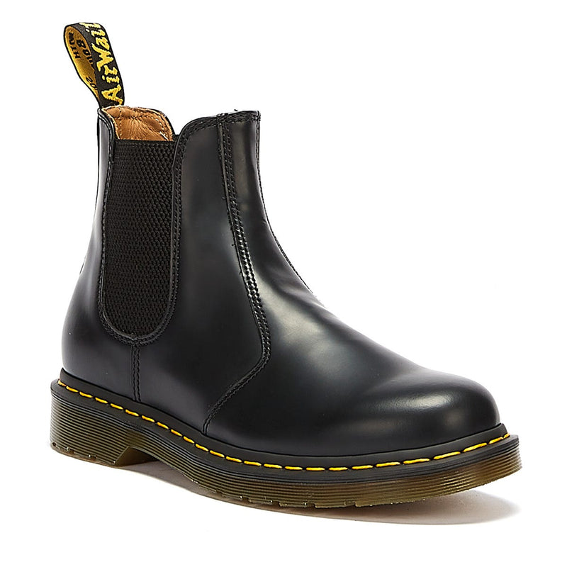 Dr. Martens 2976 Smooth Leather YS Hommes Noir Bottes