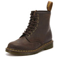 Dr. Martens 1460 Crazy Horse Homme Gaucho Brun Cuir Bottes