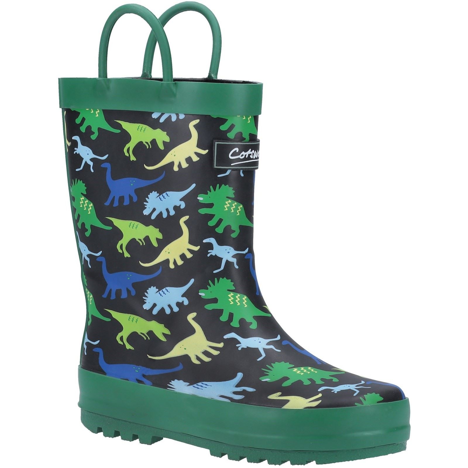 Cotswold Sprinkle Bottes En Caoutchouc De Dinosaure Wellington