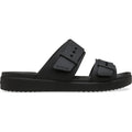 Crocs Brooklyn Buckle Sandales Noires Pour Femmes