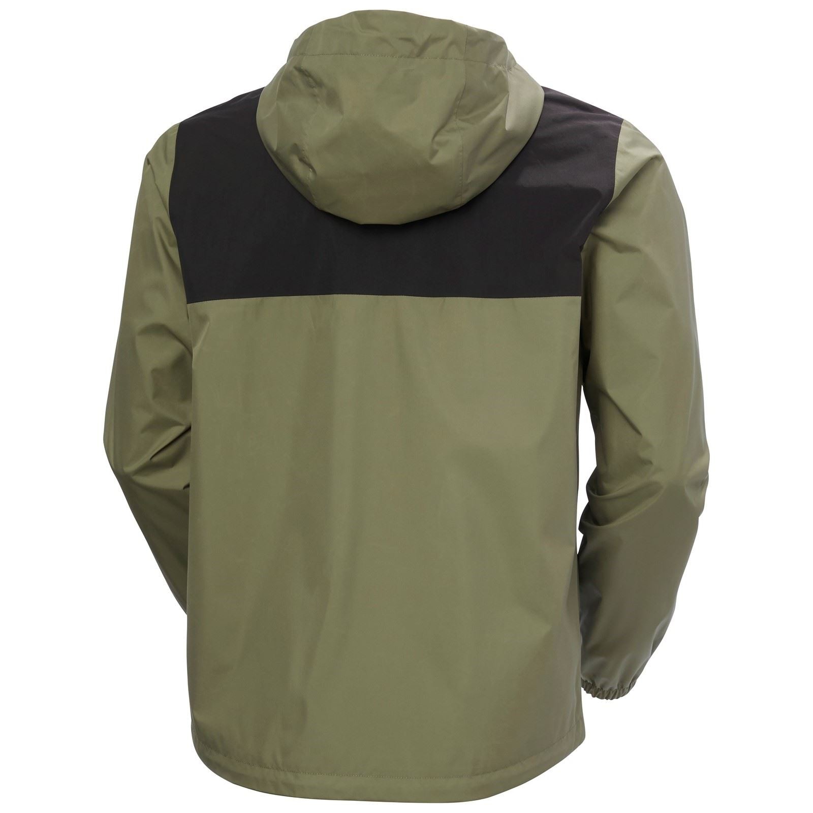 Helly Hansen Sport Vancouver Veste De Pluie Verte Pour Hommes