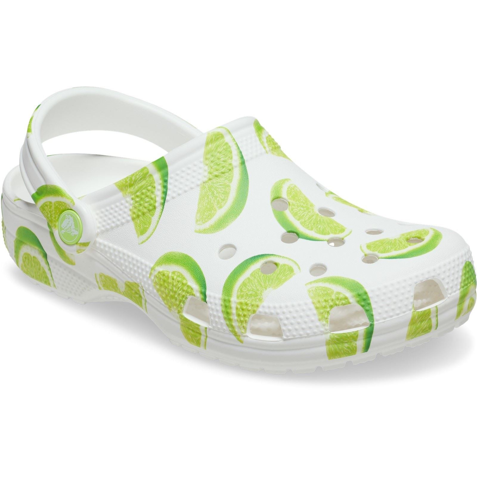 Crocs Classic Graphic Sabots En Lime Eva Pour Femmes