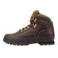 Timberland Euro Hiker Mid Lace Bottes En Cuir Marron Pour Hommes