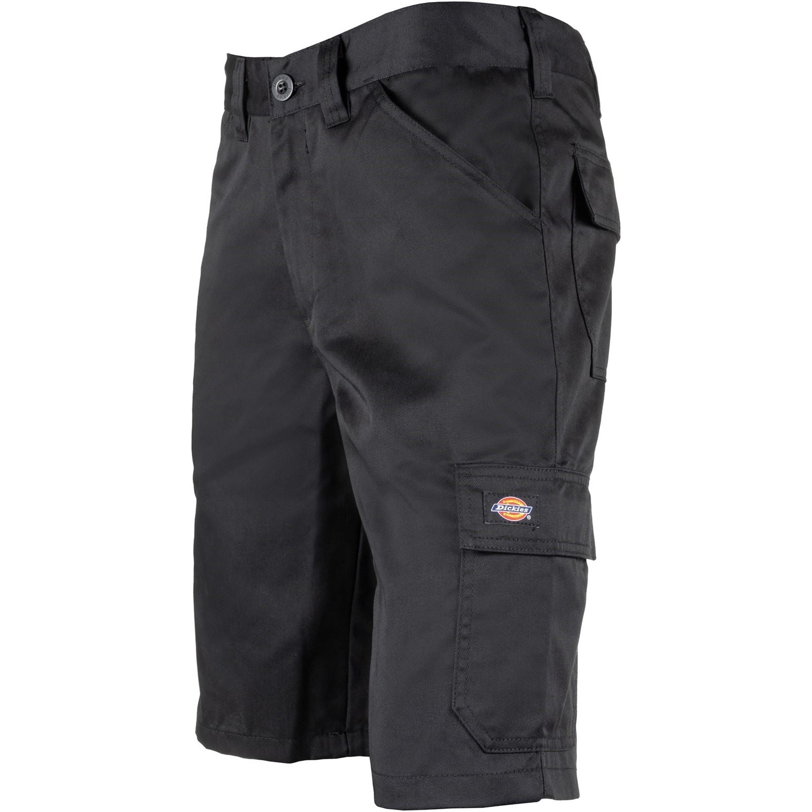 Dickies Everyday Shorts Noirs En Polyester Pour Hommes Longueur Genou