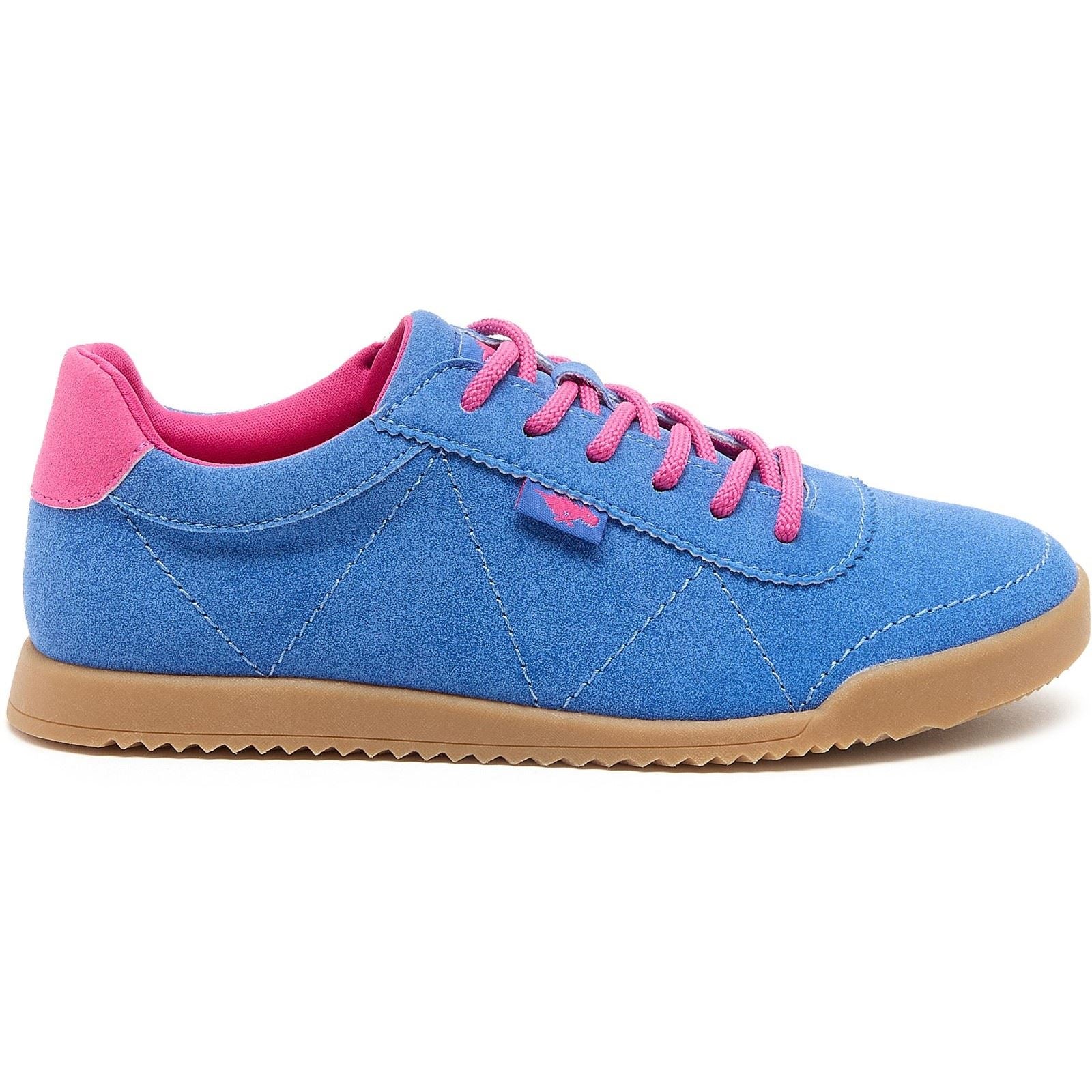 Rocket Dog Bertie Pella Baskets Bleues En Textile Pour Femmes