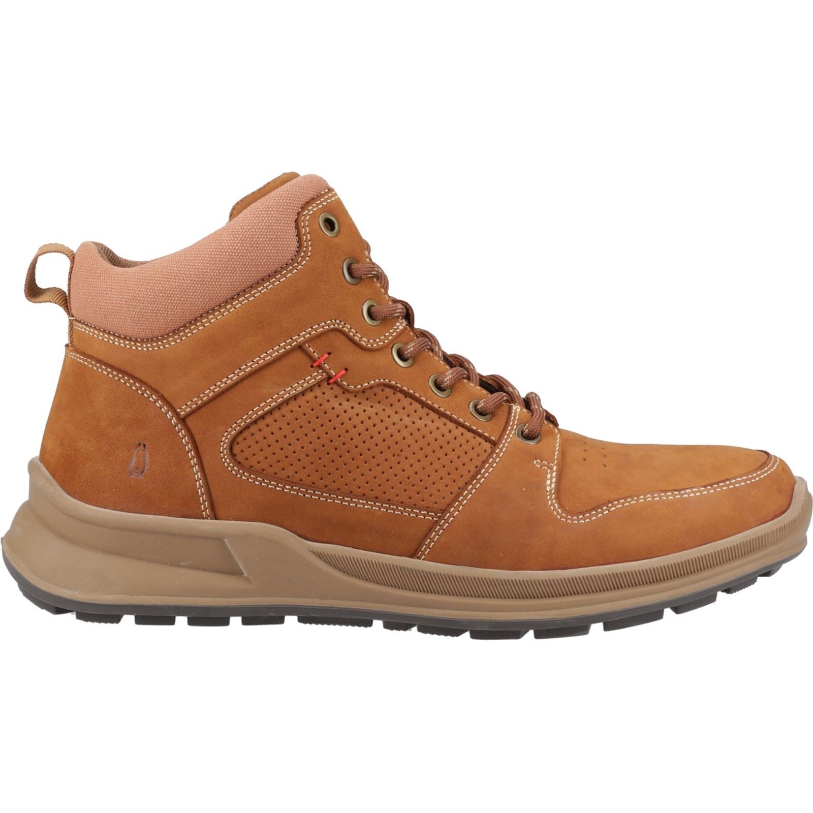 Hush Puppies Arnie Bottes En Cuir Marron Pour Homme