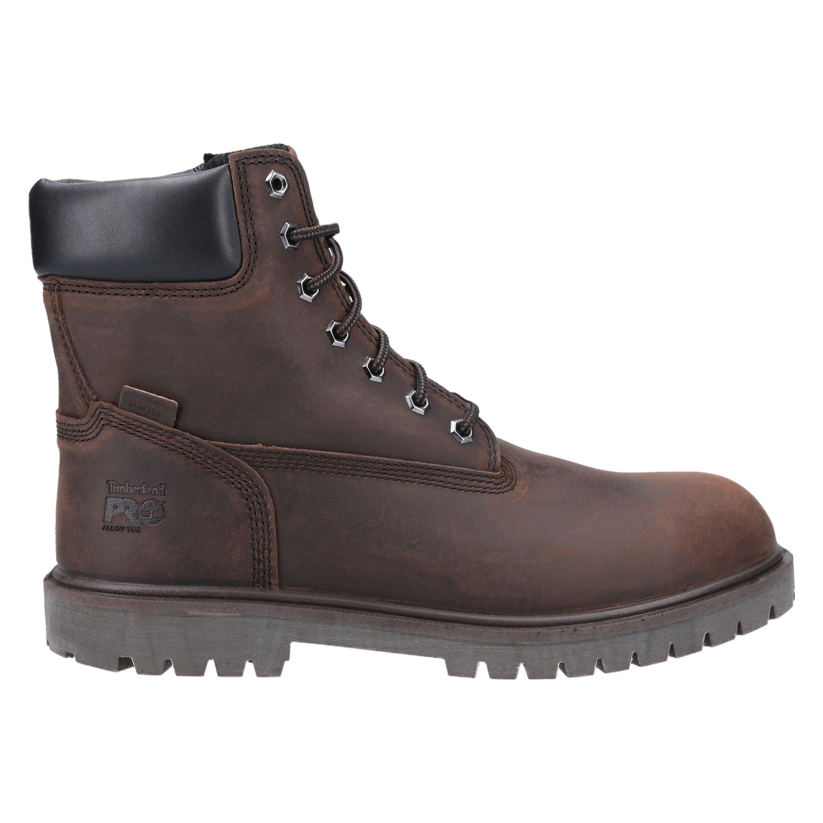 Timberland Pro Bottes De Sécurité En Cuir Marron Iconiques