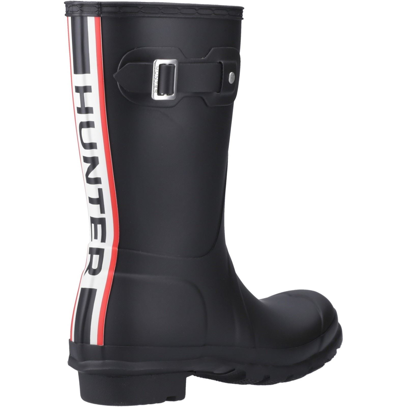 Hunter Original Short Bottes En Caoutchouc Pour Femmes, Noires