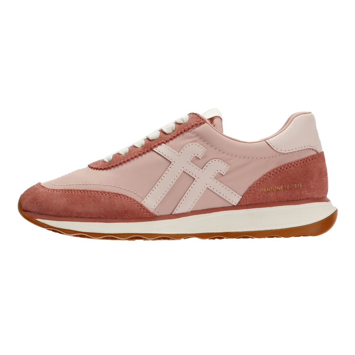 FitFlop X Pantone Retro-Q Baskets Roses Pour Femmes Suede