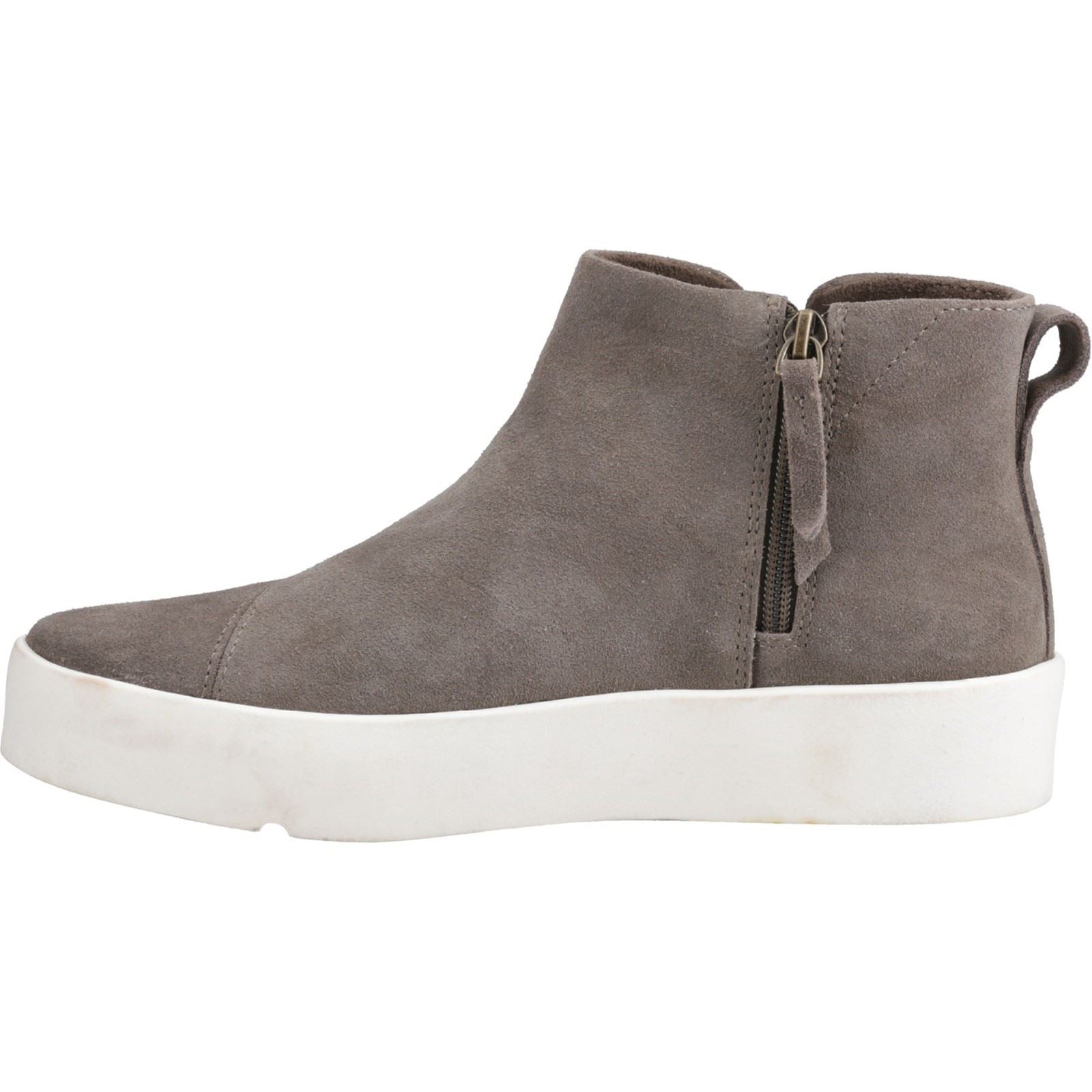 TOMS Verona Mid Bottes En Cuir Vertes Pour Femmes