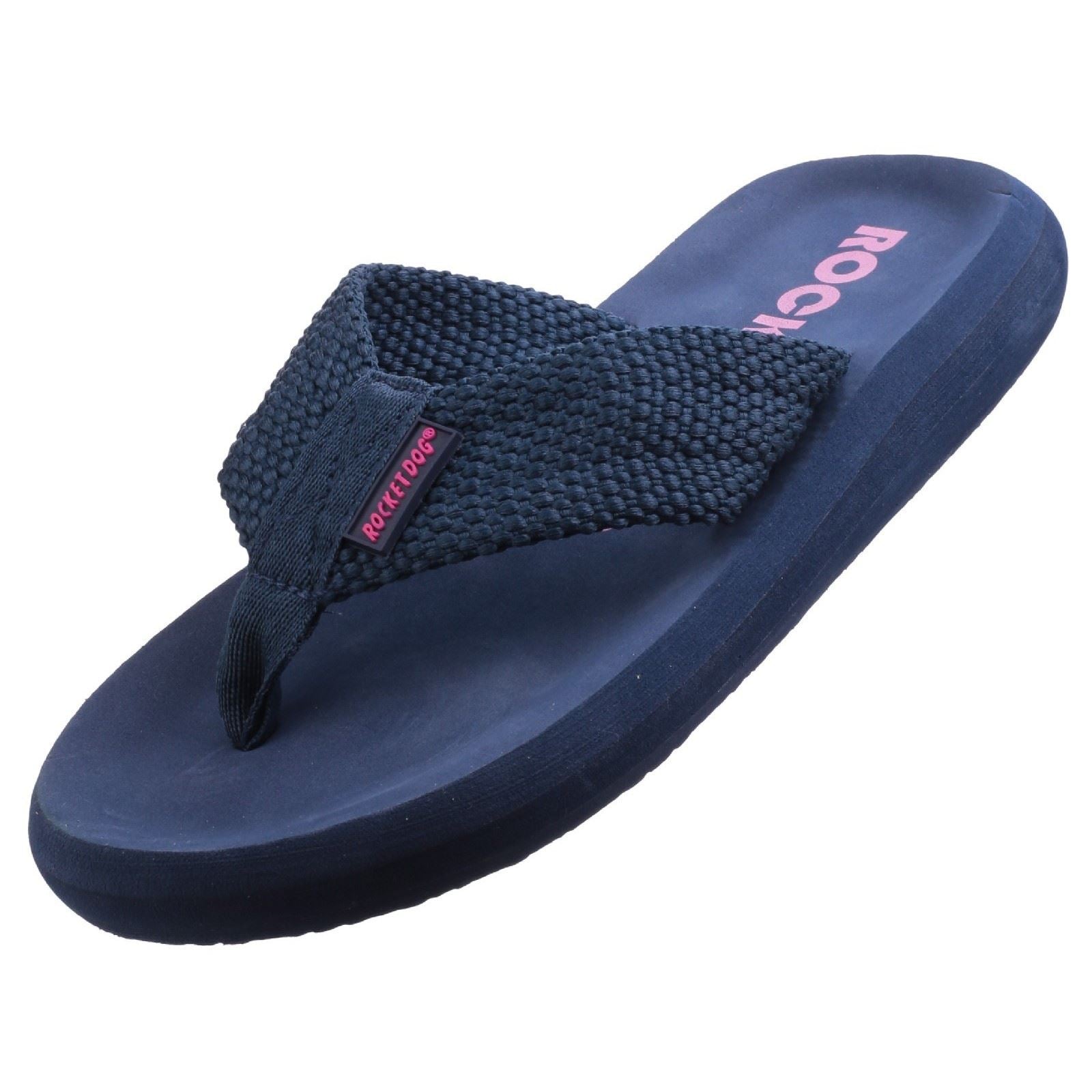 Rocket Dog Sunset Tongs Bleu Marine Pour Femmes