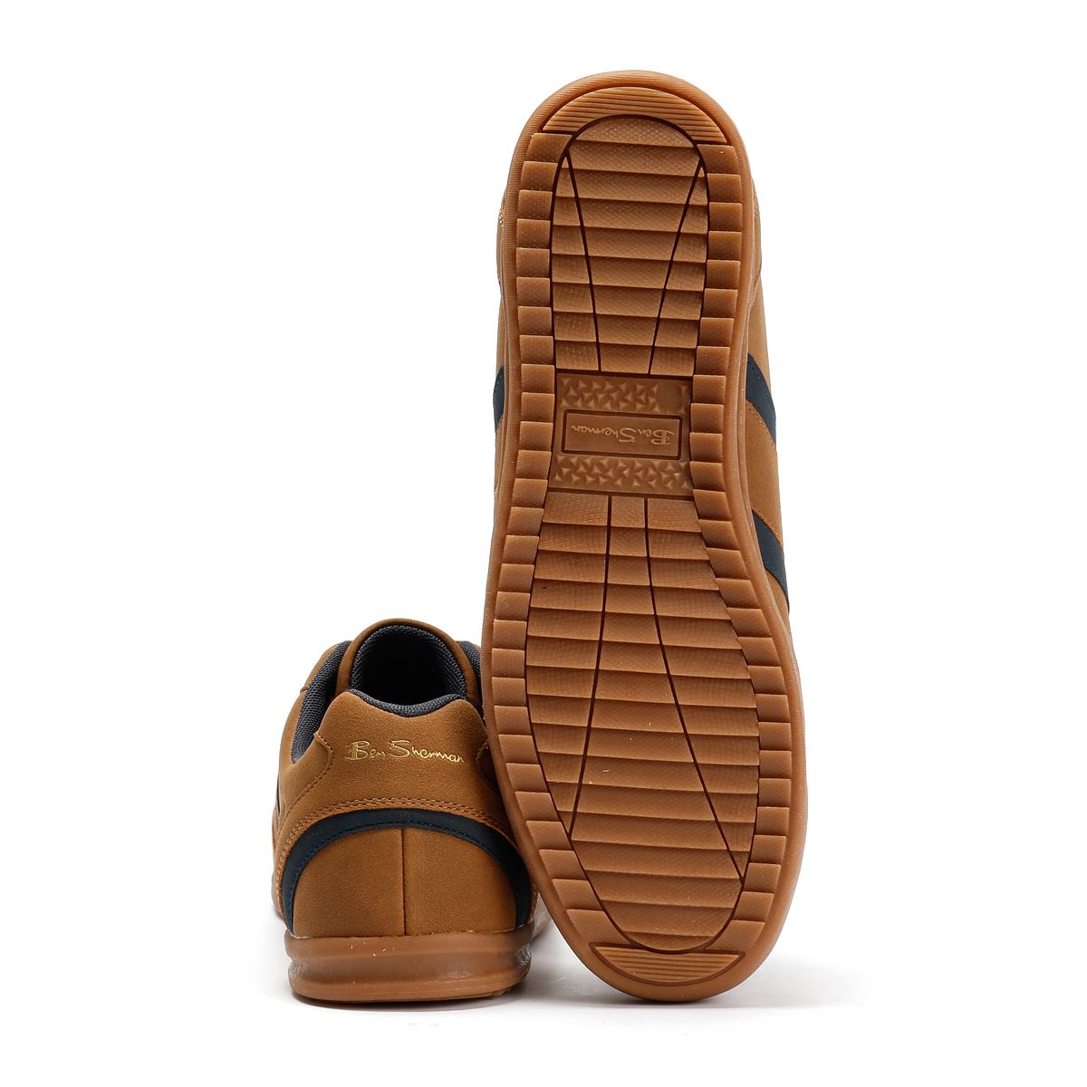 Ben Sherman Keeler Baskets Brunes Pour Hommes