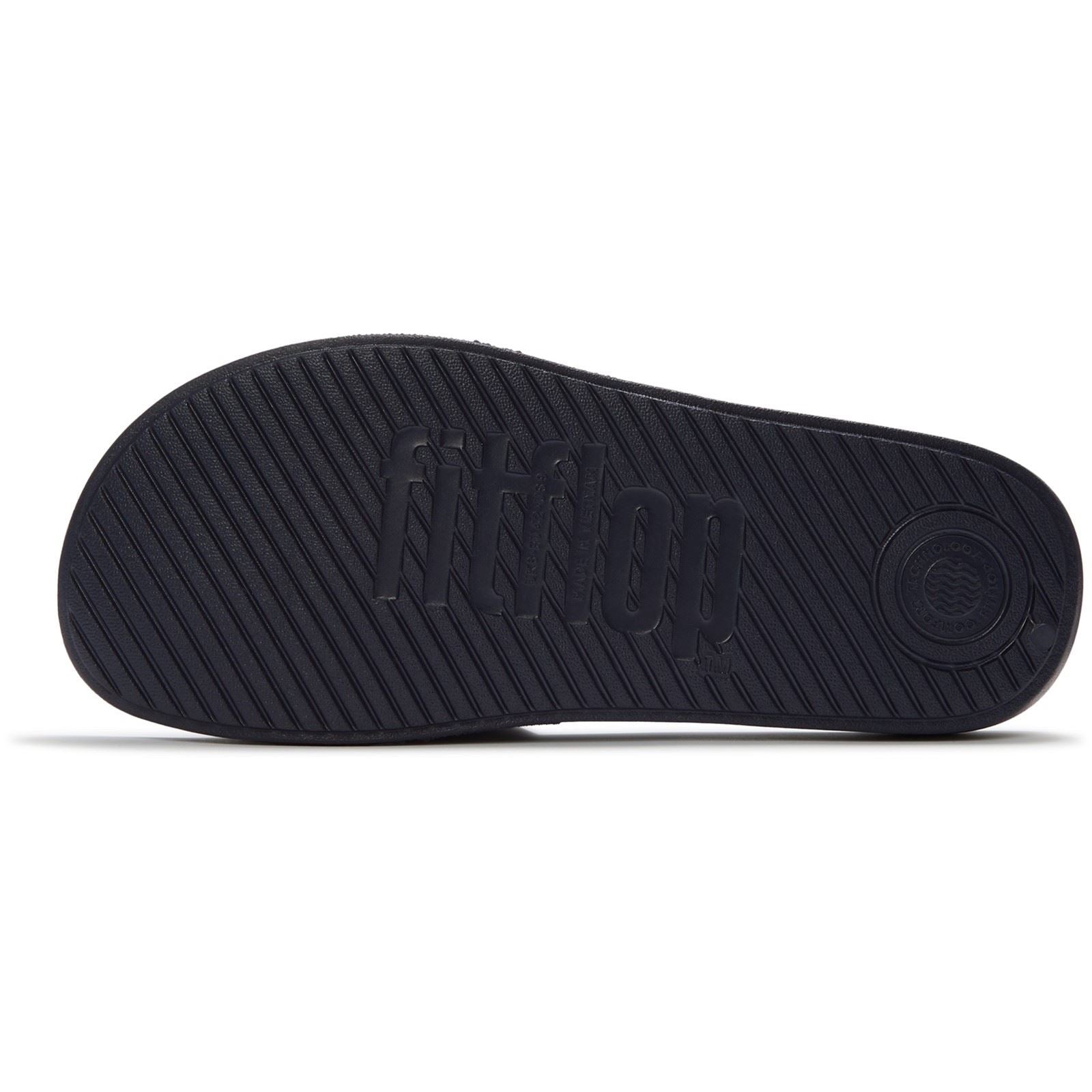 Fitflop iQushion Pool Sandales En Polyuréthane Pour Hommes Bleu Nuit