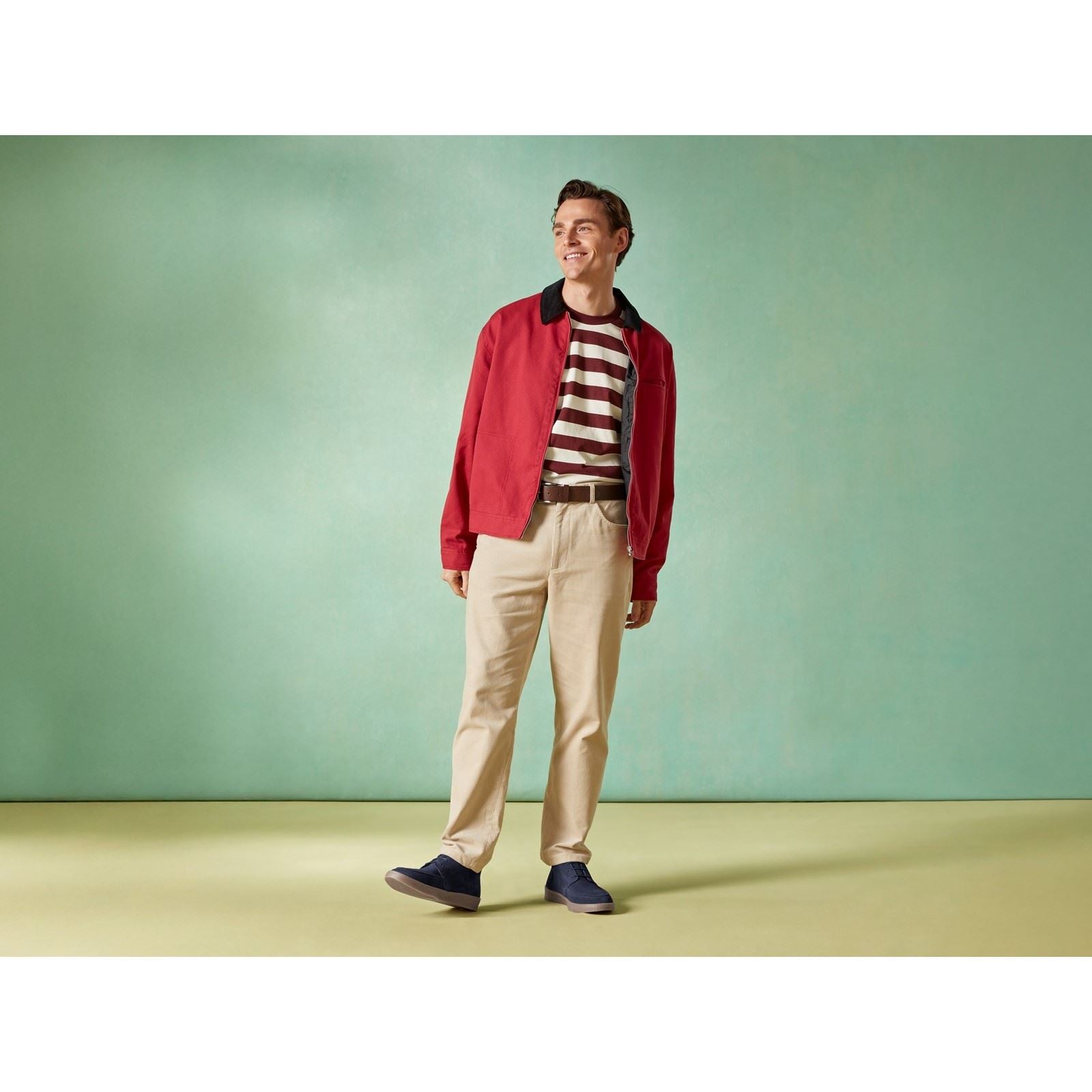 Hush Puppies Rafael Chaussures À Lacets En Daim Pour Homme De Couleur Marine