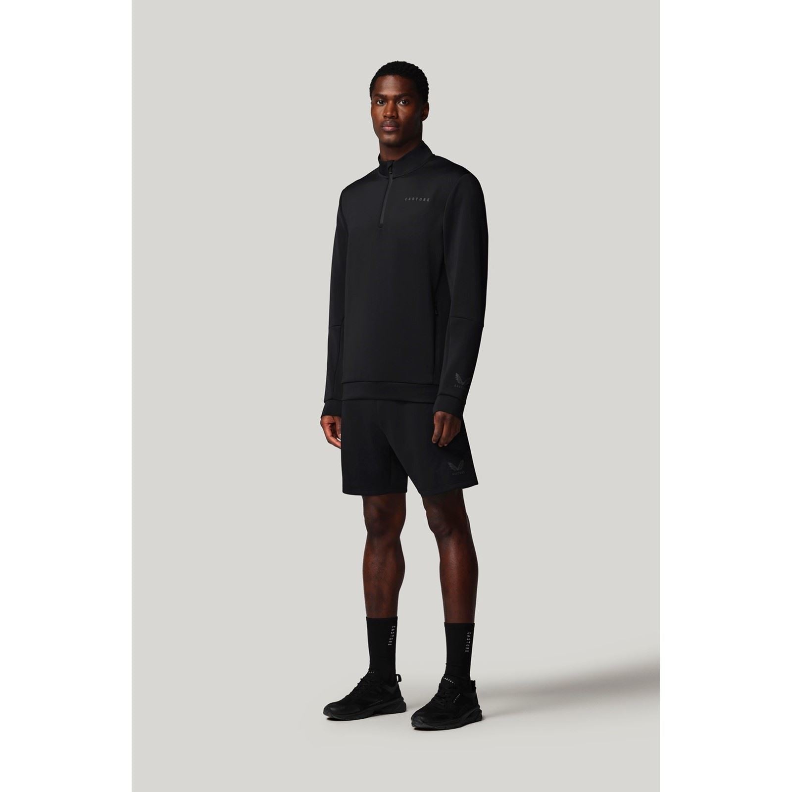 Castore Flex Shorts De Sport Noirs Pour Hommes