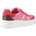Hush Puppies Holly Chaussures De Sport Pour Femmes En Suède Fuchsia