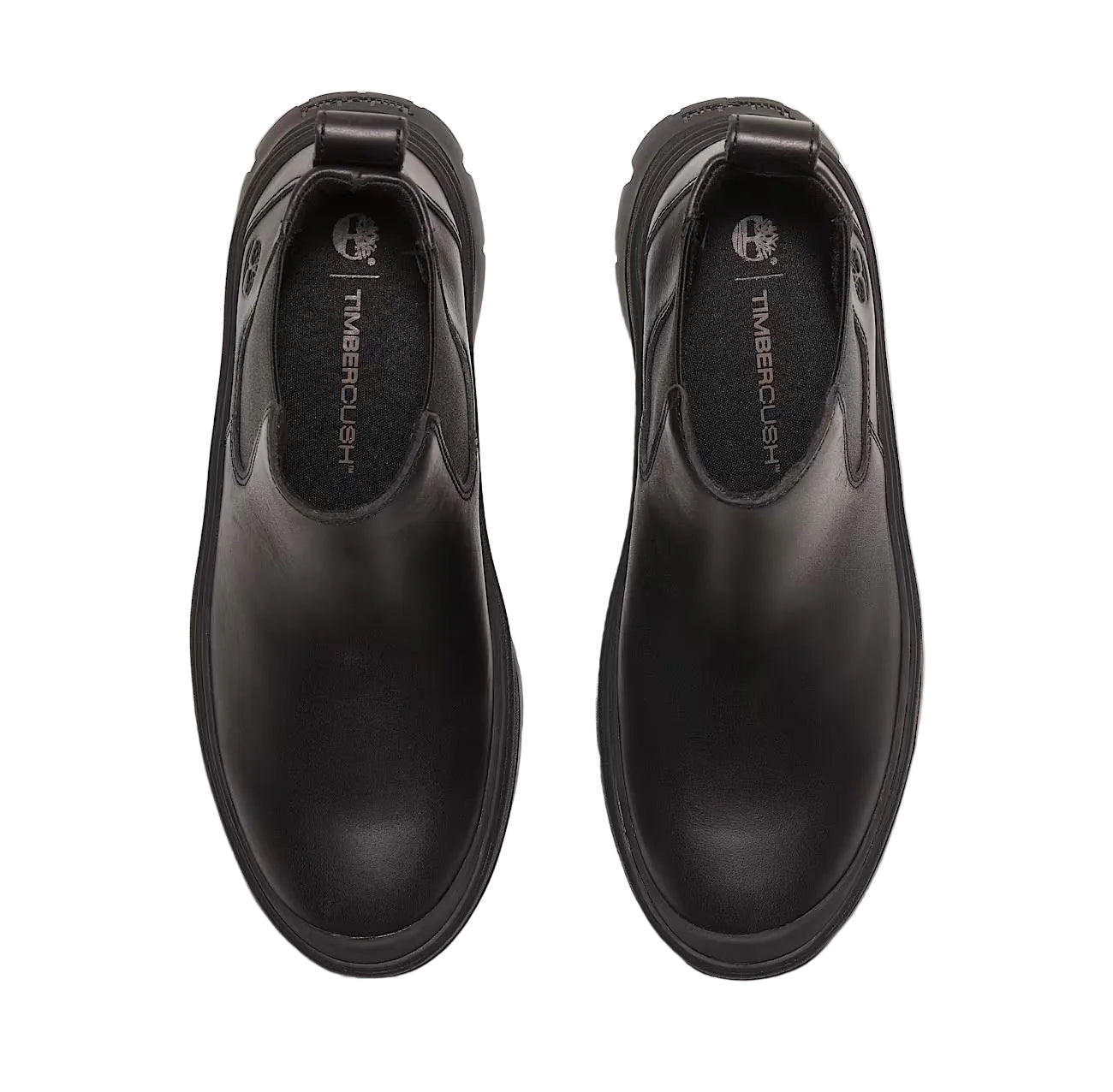 Timberland Roxie Lane Chelsea Bottes Noires En Cuir Pour Femmes