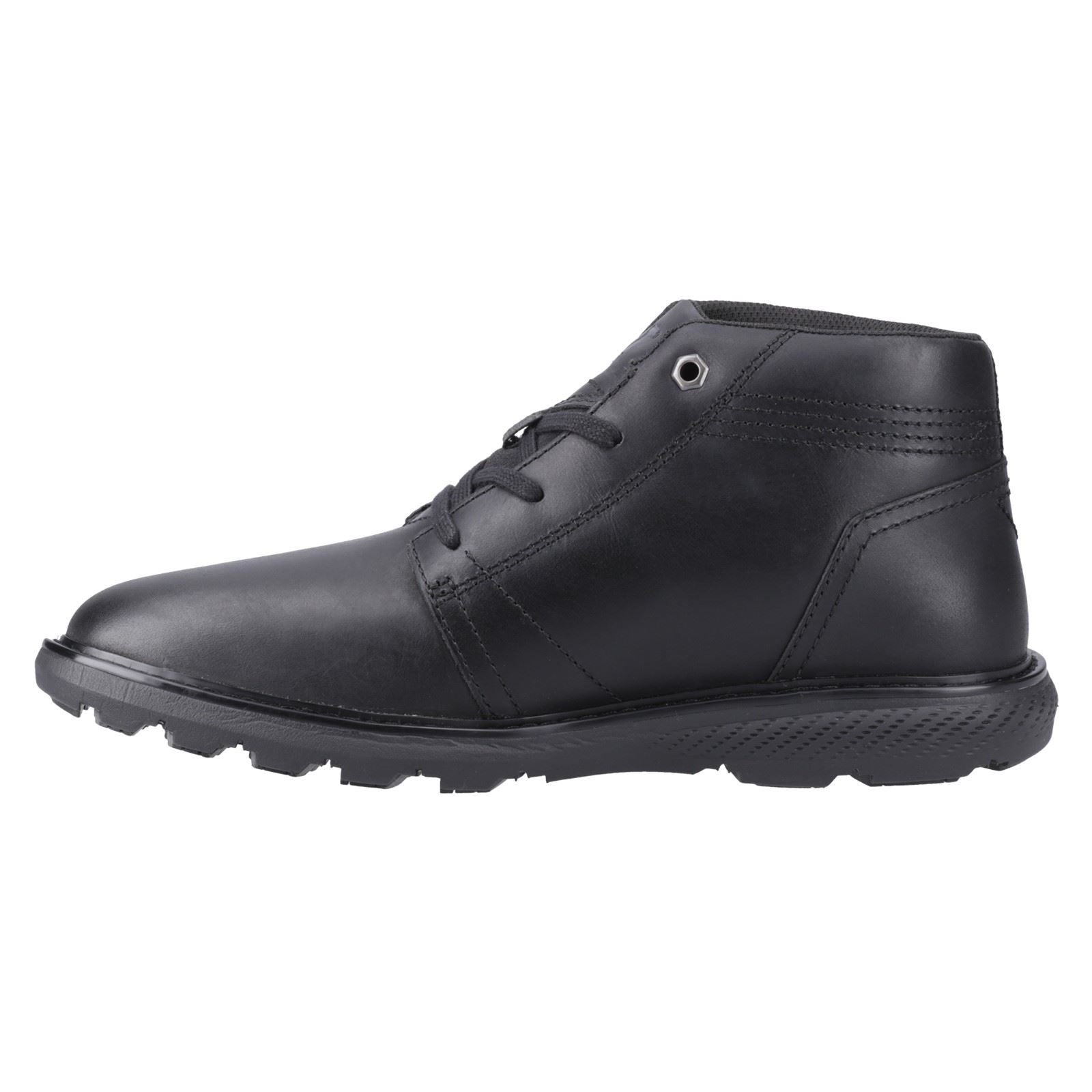 Caterpillar Trey 2.0 Bottines En Cuir Pour Hommes Noires