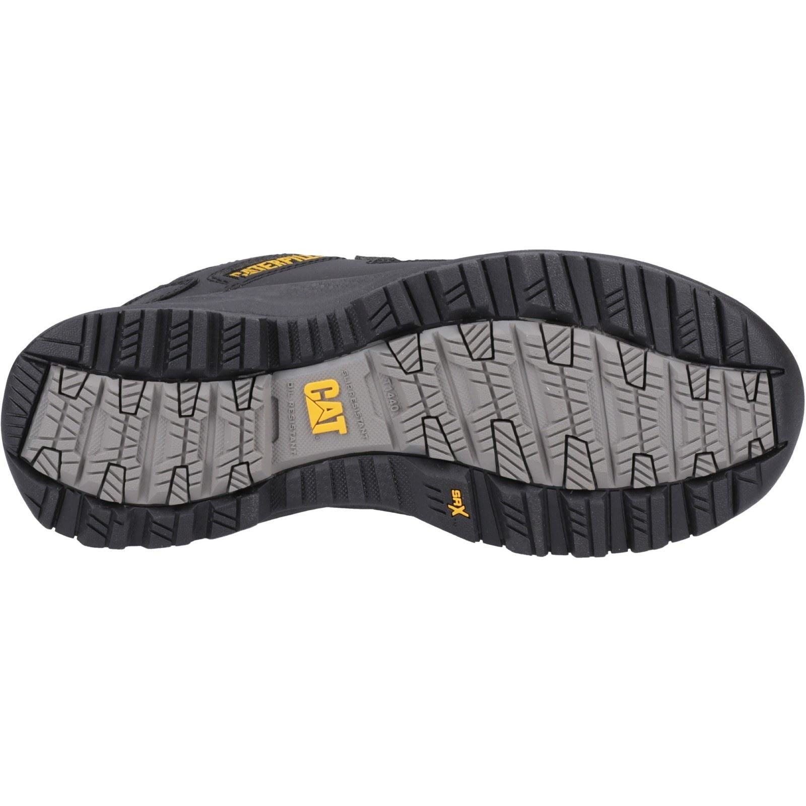 Caterpillar Baskets De Sécurité Synthétiques Noires Elmore Low