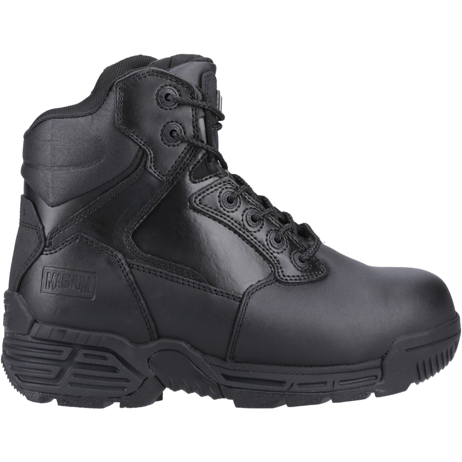 Magnum Bottes De Sécurité En Cuir Noir Stealth Force 6.0