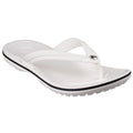 Crocs Crocband Flip Crocs Crocband Flip croslite caoutchouc blanc pantoufles