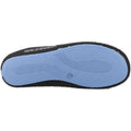 Hush Puppies The Good Slipper 90% De Chaussons Pour Hommes En Polyester Rpet Recyclé Noir/bleu