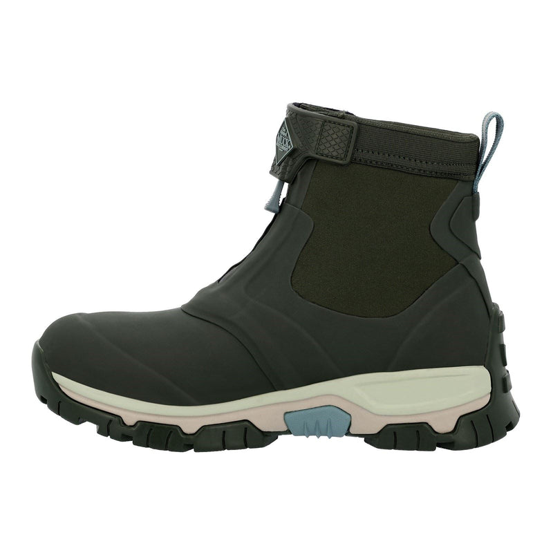 Muck Boots Apex Mid Zip Bottes En Caoutchouc Avec Mousse De Wellington