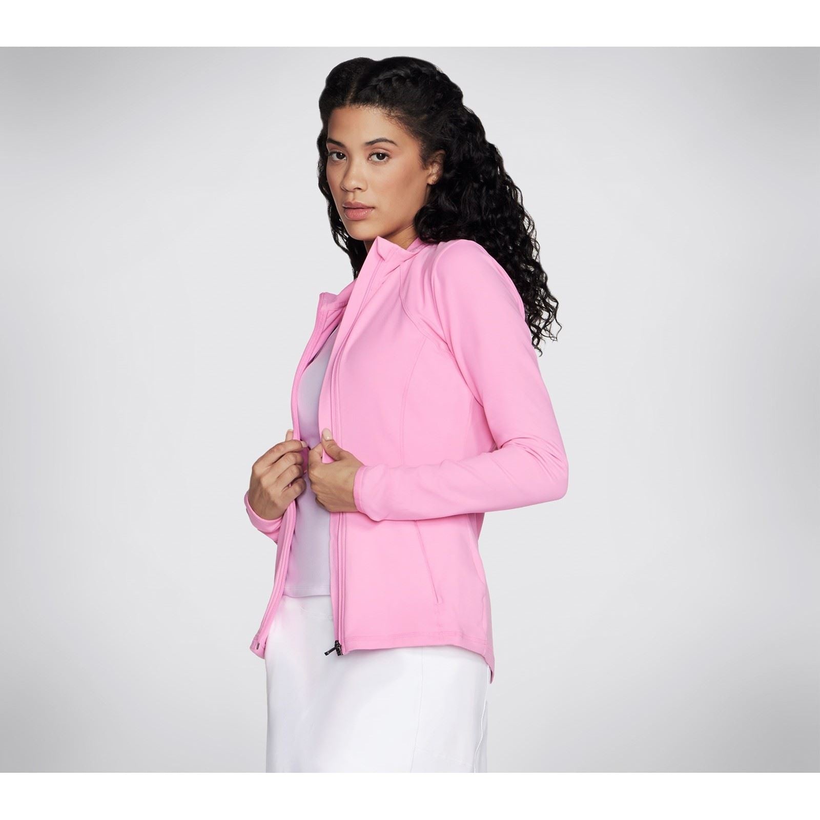 Skechers Performance GOWALK Wear Mesh Veste Rose Pour Femmes