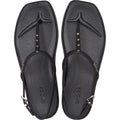 Crocs Miami Studded Thong Flip Sandales Noires En Thermoplastique Pour Femmes