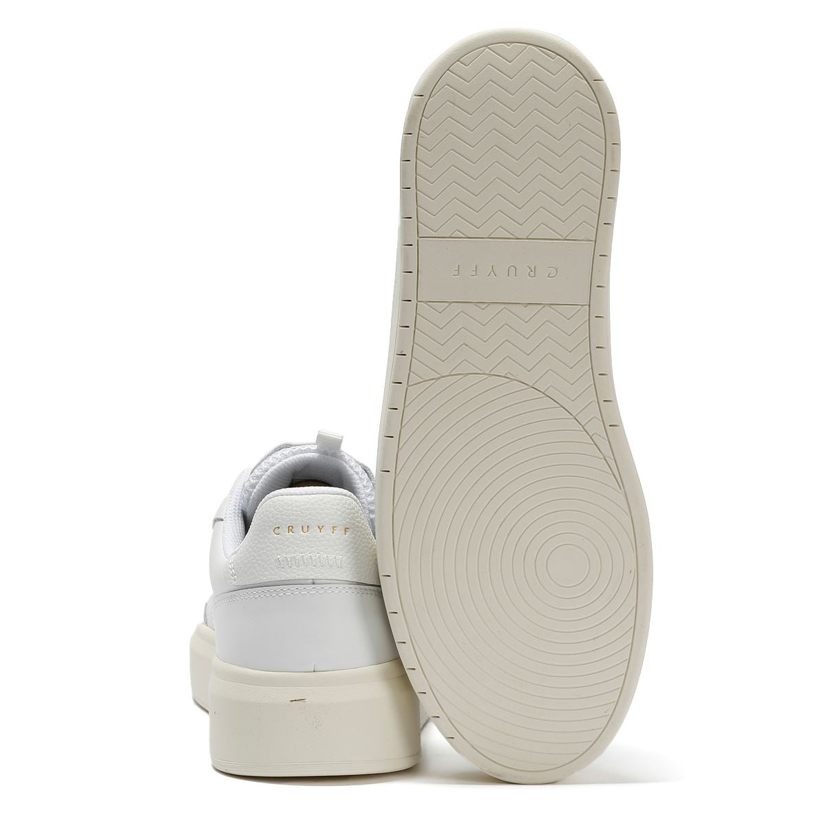 Cruyff Endorsed Pro Baskets Blanches Pour Hommes