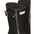 Hunter Original Short Gloss Bottes En Caoutchouc Pour Femmes, Noires