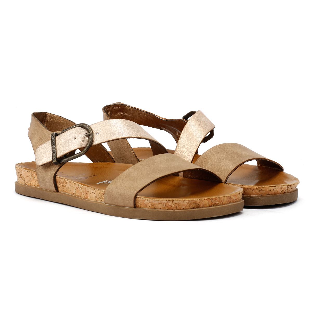 Blowfish Malibu Lance Sandales Beige Pour Femmes
