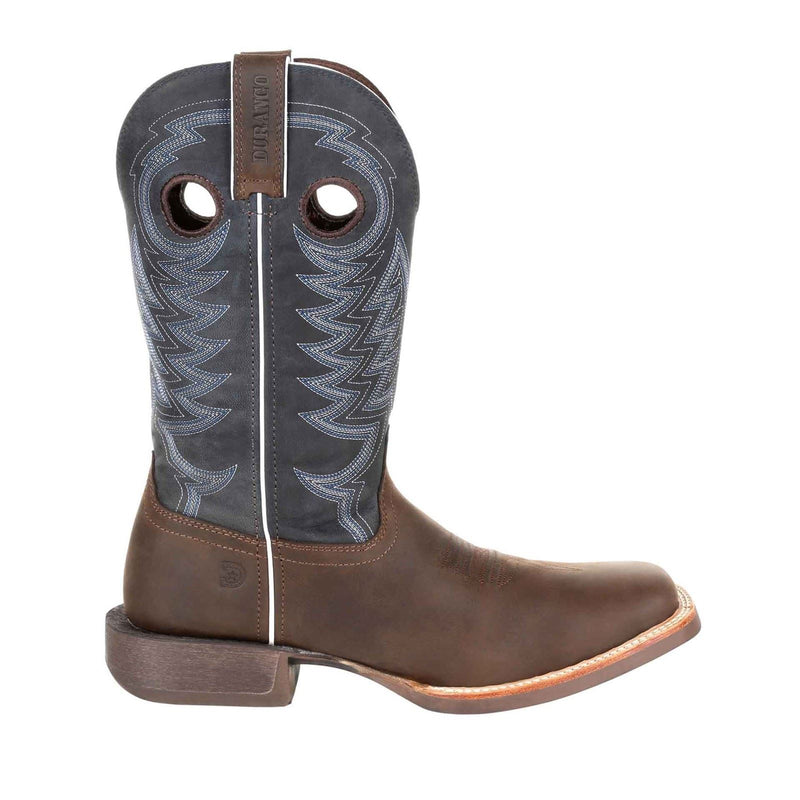Durango Rebel Pro Bottes Pour Hommes En Cuir Belge Marron/bleu Denim