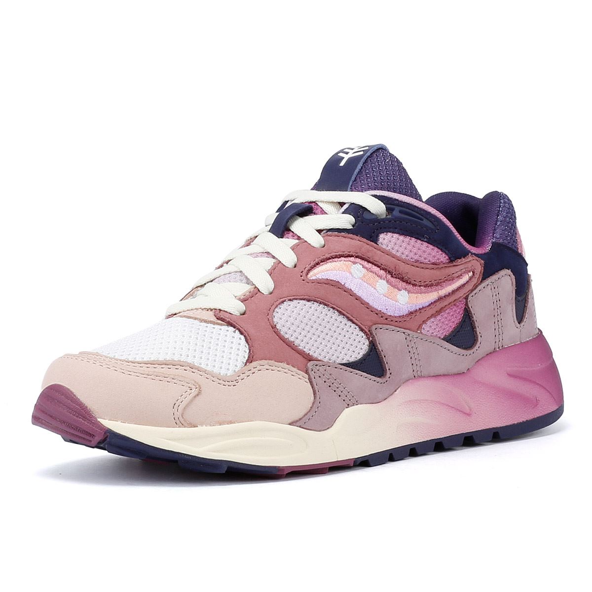 Saucony Shadow 2 Baskets Lilas/Bleues