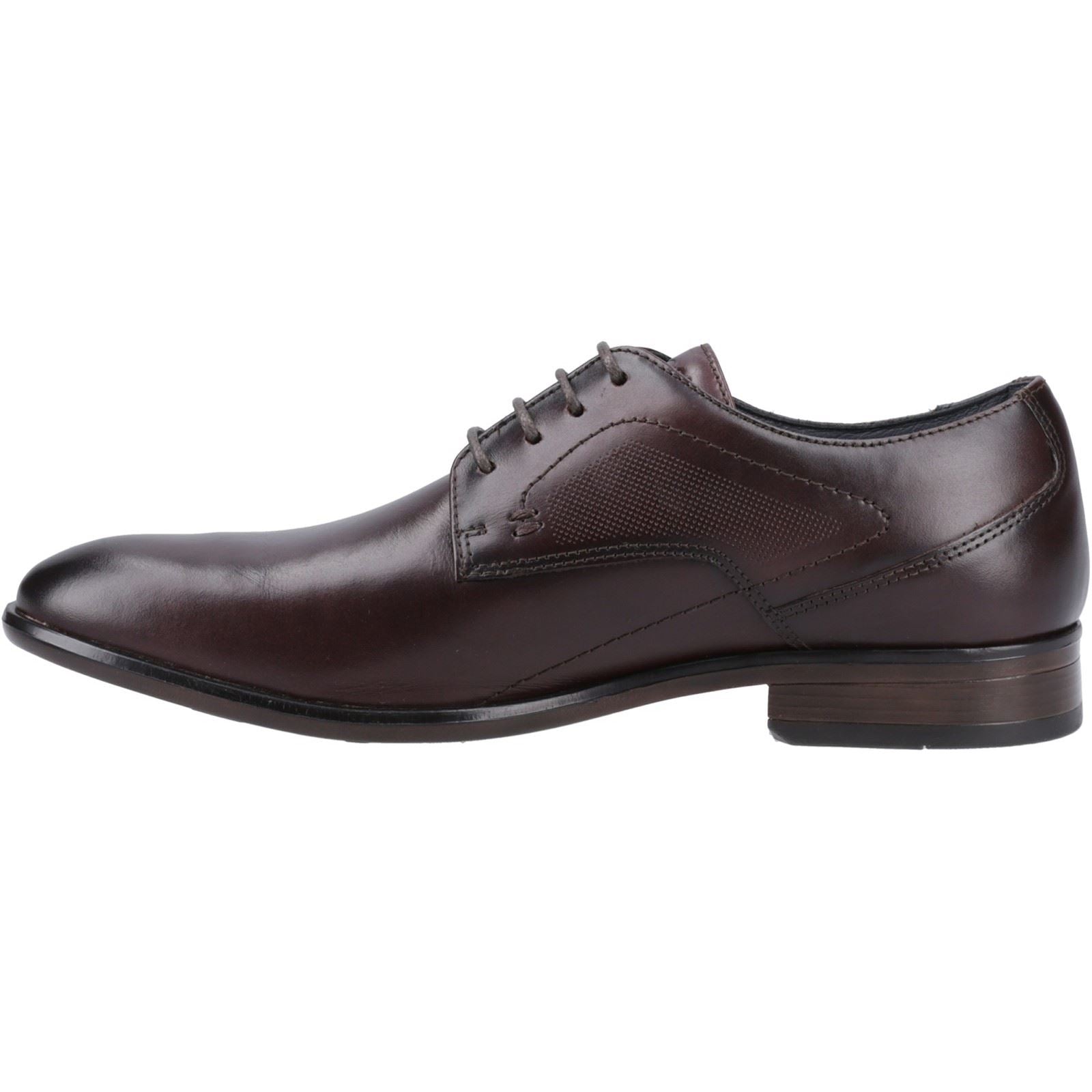 Pod Carl Chaussures À Lacets En Cuir Pour Hommes De Couleur Châtaigne