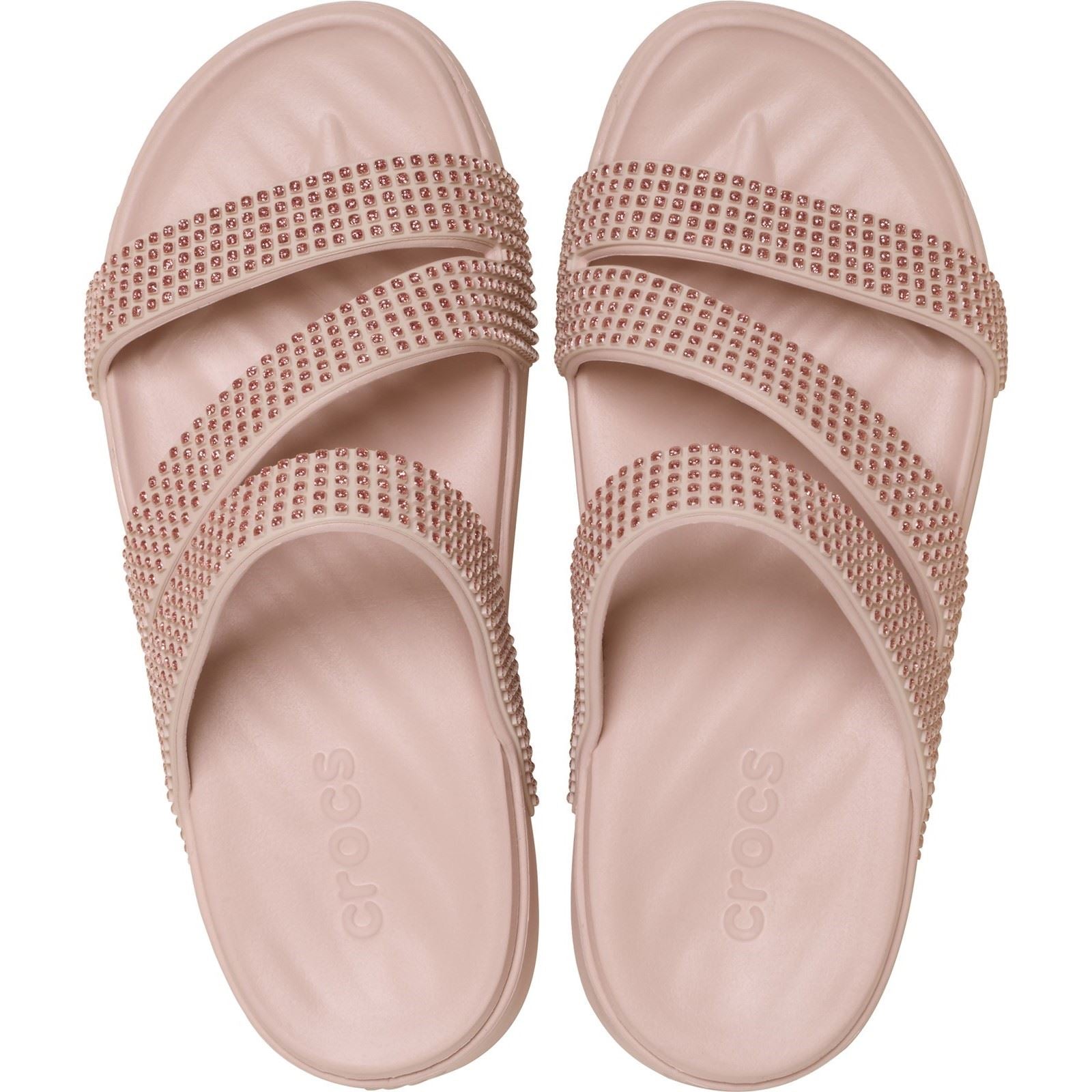 Crocs Getaway Strappy Sandales En Quartz Eva Pour Femmes