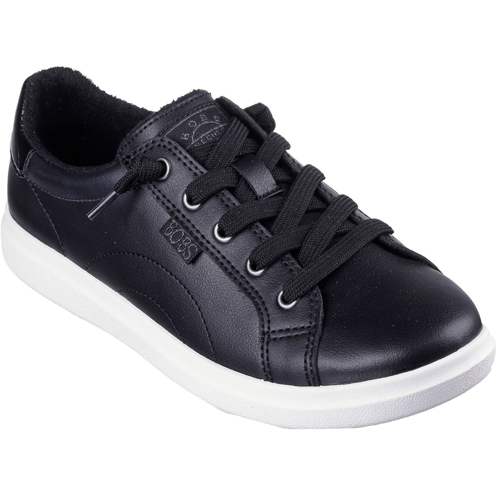 Skechers BOBS D'Vine Instant Delight Baskets Noires Pour Femmes En Matière Synthétique