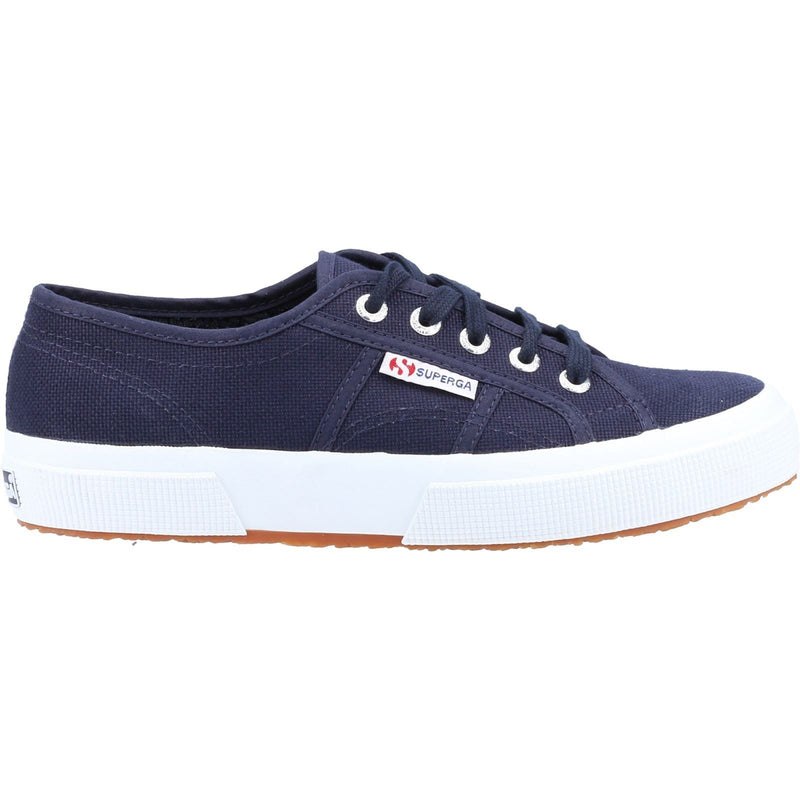 Superga 2750 Cotu Classic Baskets Homme En Bleu Marine/Blanc 100% Coton