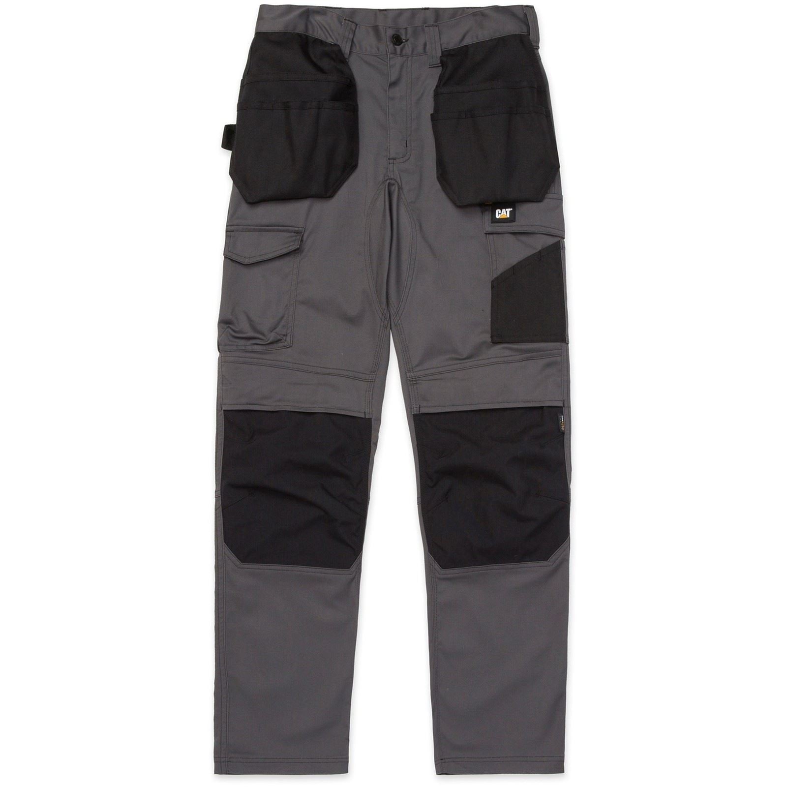 Caterpillar Essential Knee Pocket Stretch Holster Pantalons D'extérieur Pour Hommes En Polyester Gris
