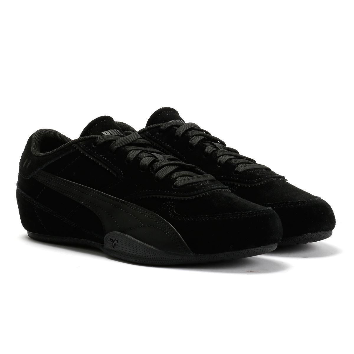 Puma Bella Mina Baskets Noires Suede Pour Femmes