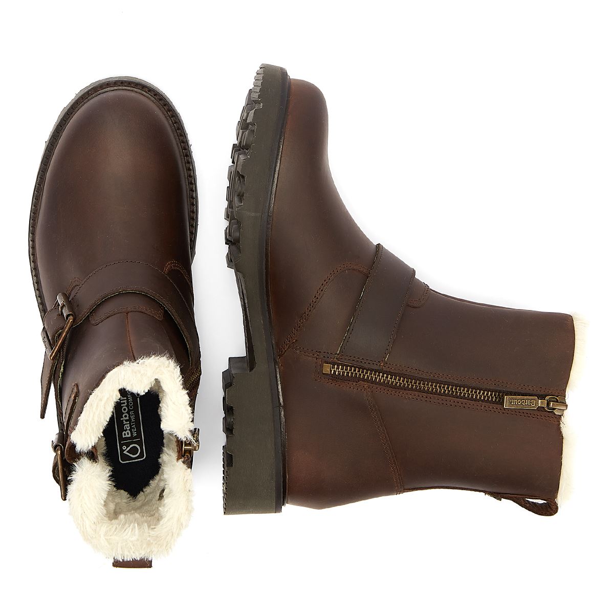 Barbour Bottes Marron Pour Femme De Derwent.