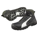 Puma Safety Bottes De Sécurité Cascades Mid En Cuir Noir