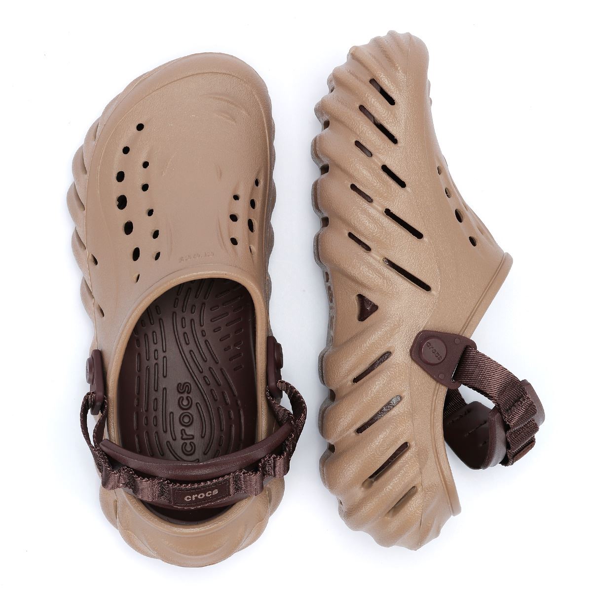 Crocs Echo Sabots Latte