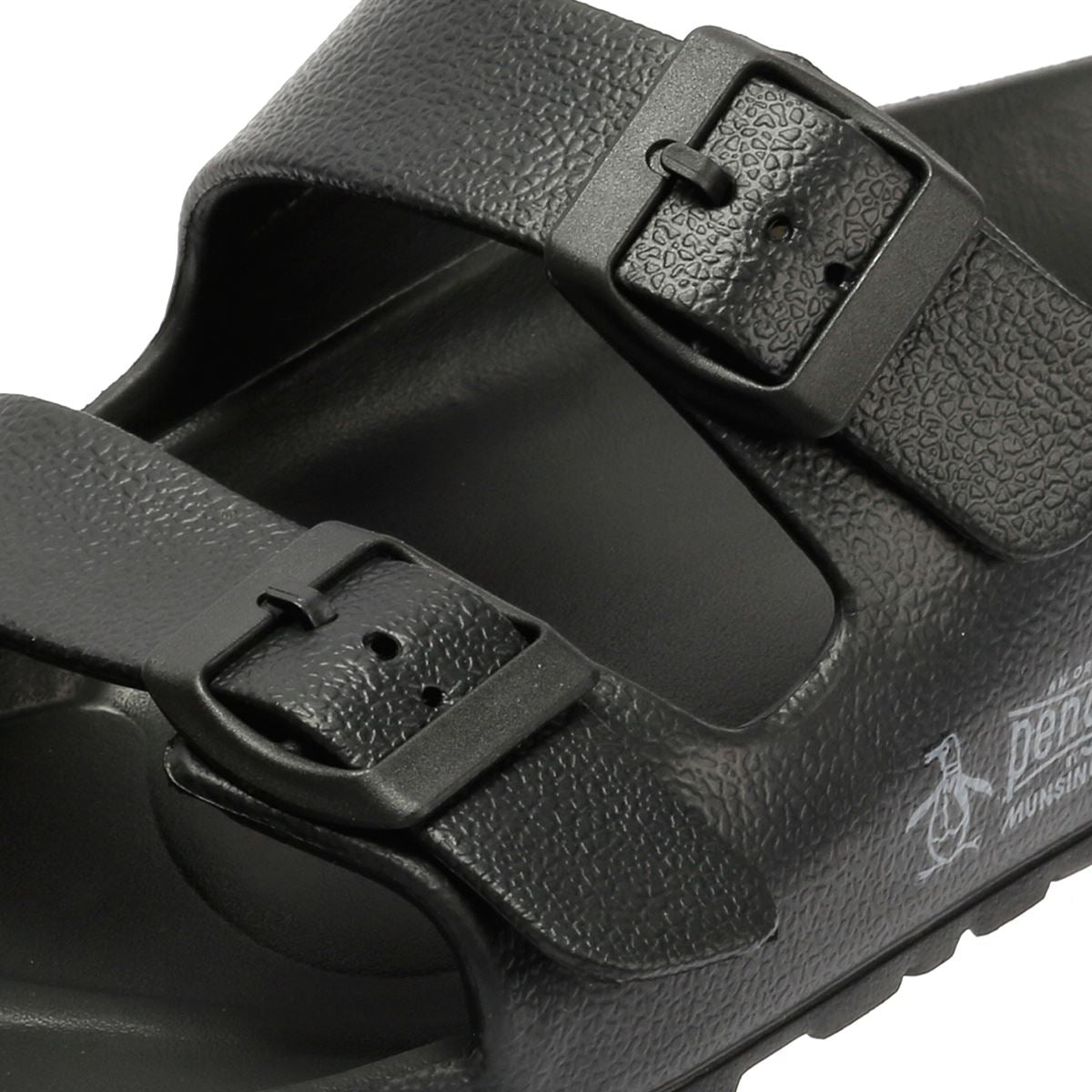Penguin Eden Sandales Noires Pour Hommes