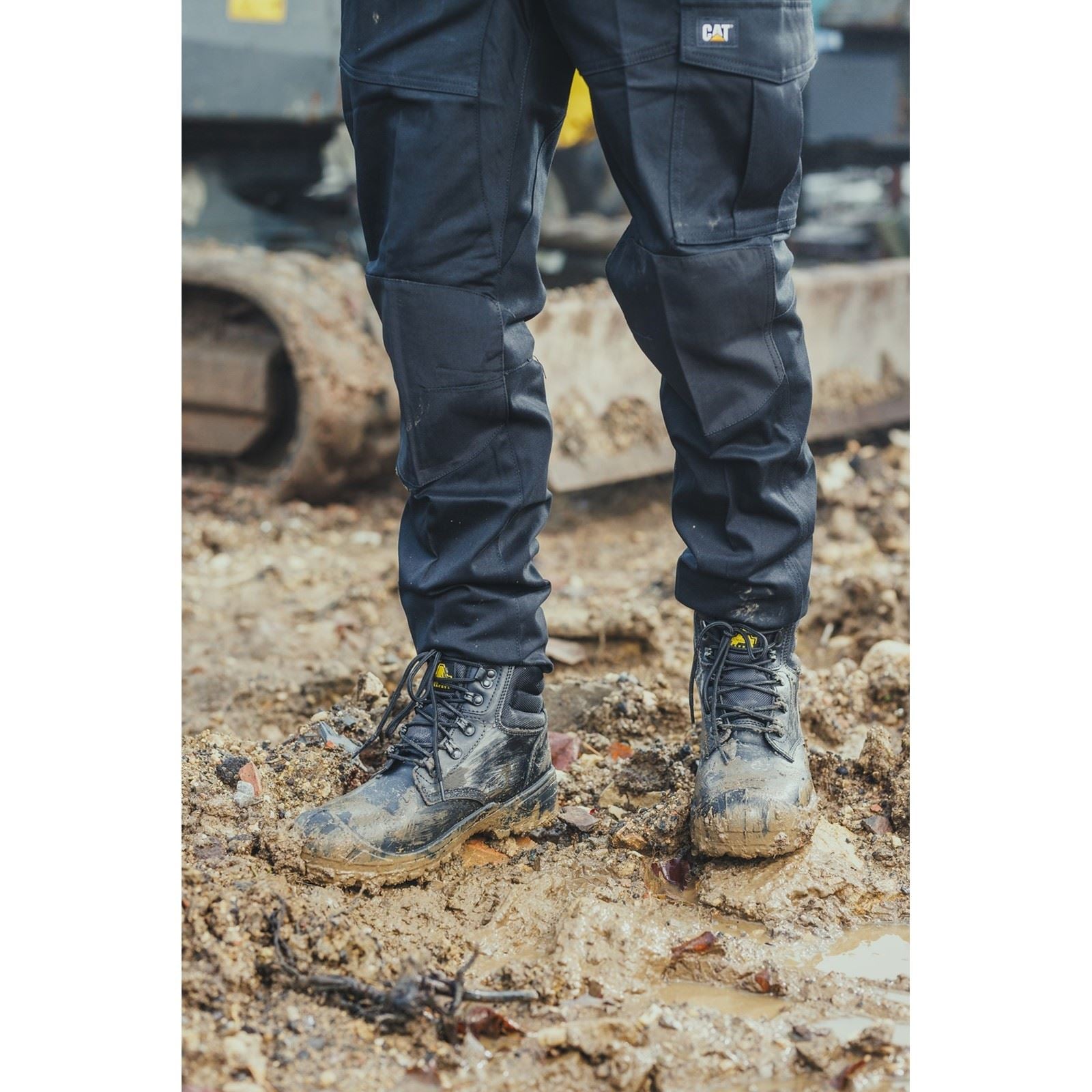 Amblers Safety Deux Cent Quarante Et Un Bottes De Sécurité Noires En Cuir