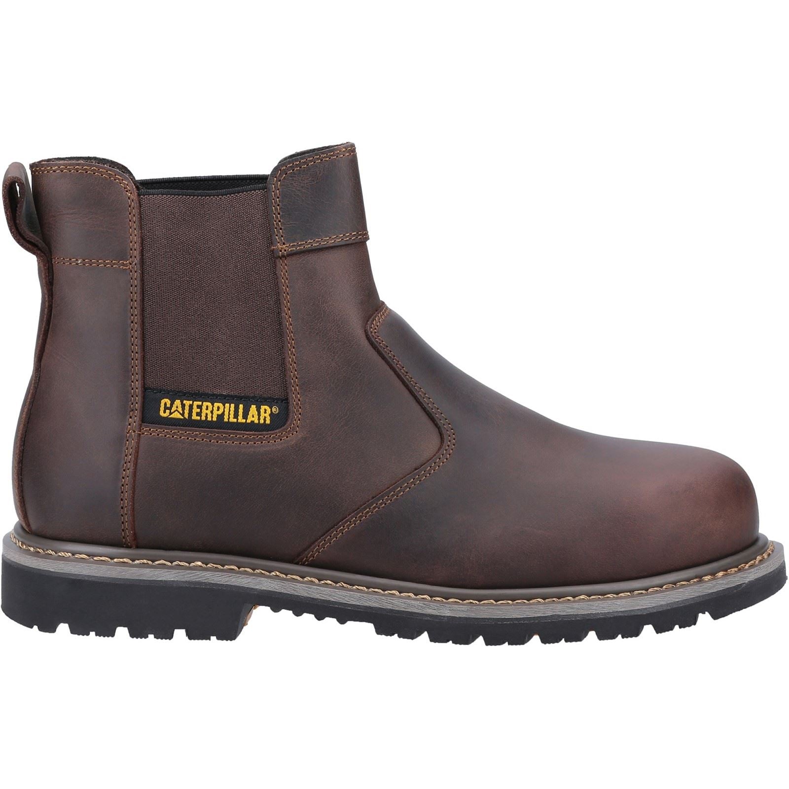 Caterpillar Bottes De Sécurité Nubuck Marron Powerplant Dealer