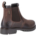 Cotswold Pamington Bottes Chelsea Plates Pour Femmes En Cuir Marron