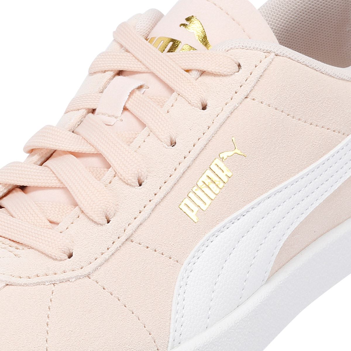 Puma Club II Sneakers En Daim Rose Pour Femmes